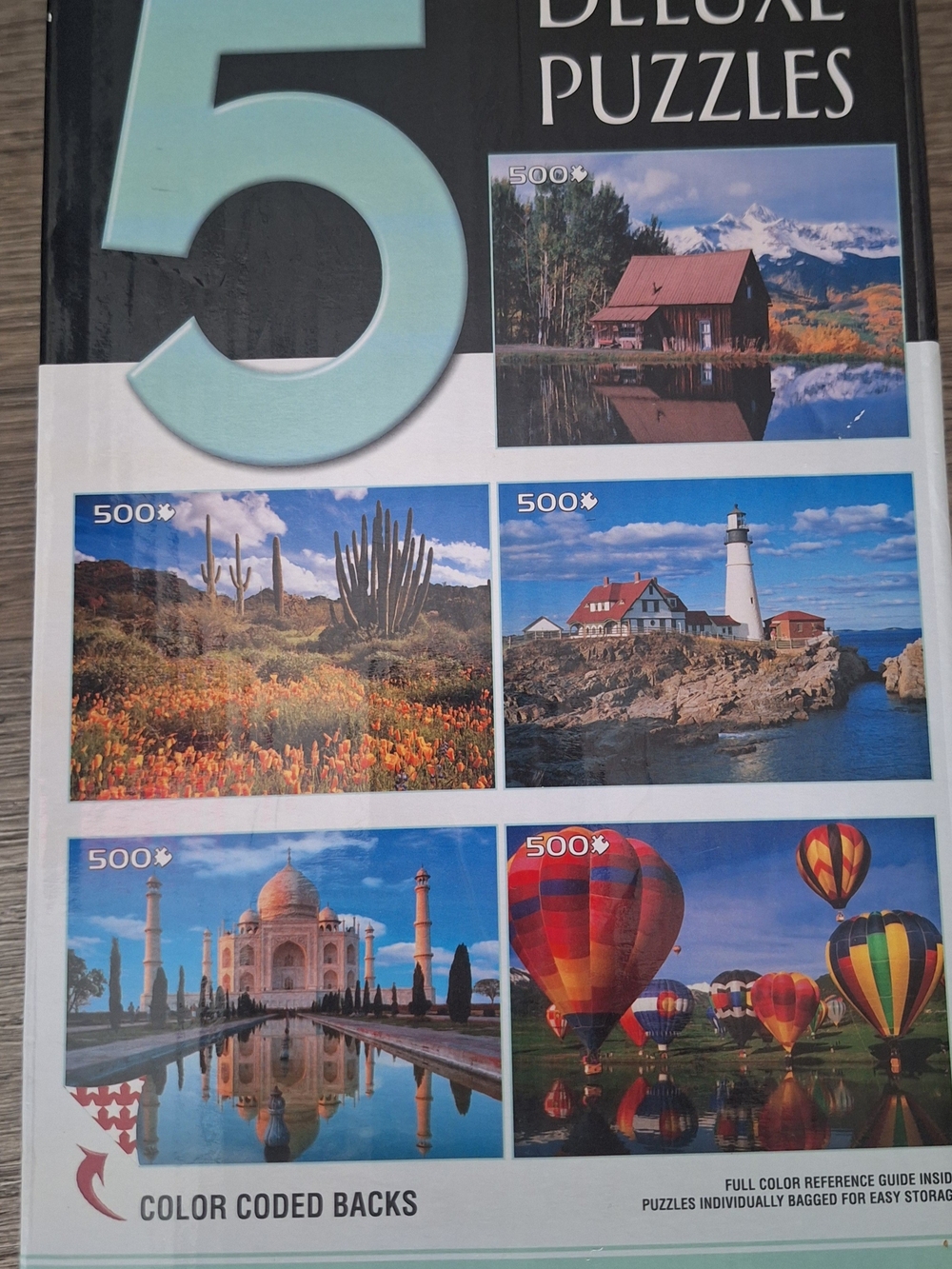 5-Pack Jigsaw Set - Multicolor